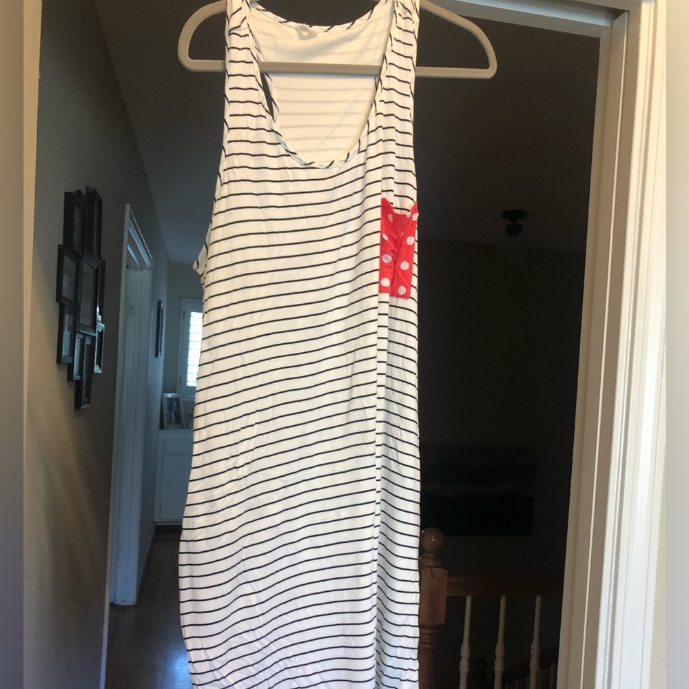 Maternity tank dress